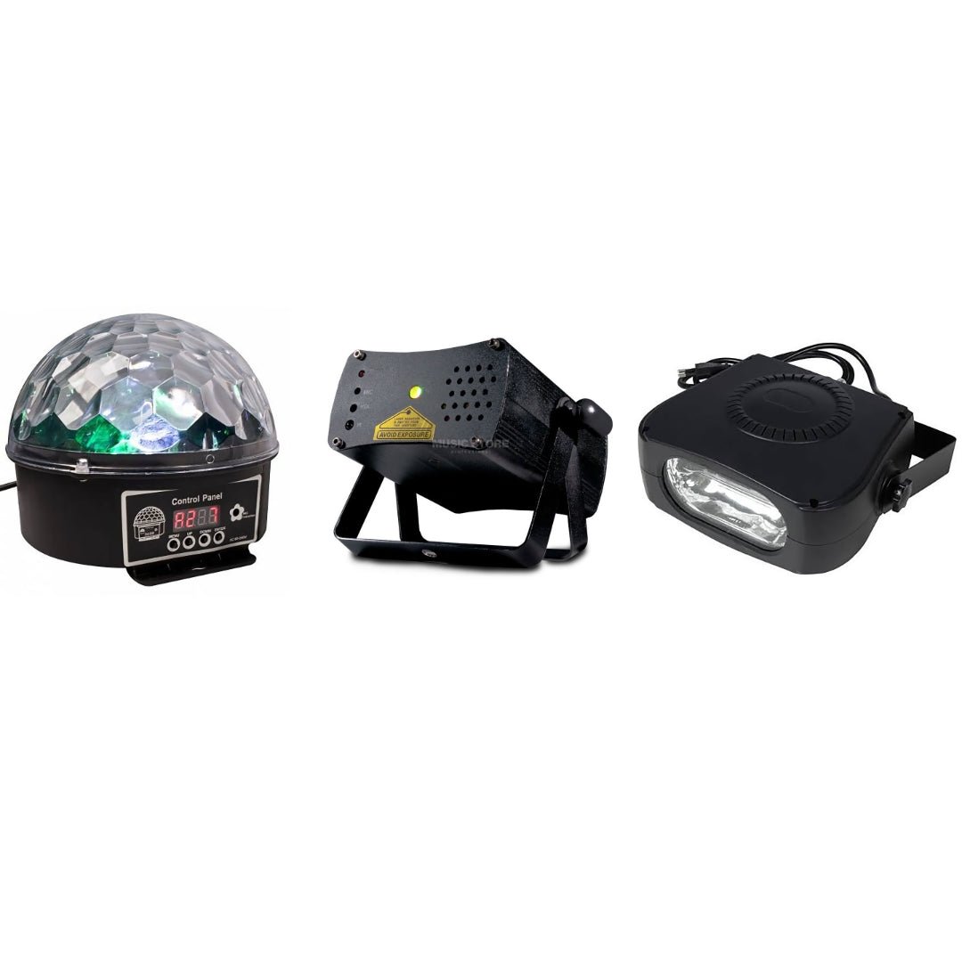 Mini - Disco - Lichtanlage mieten - silentdiscopaket.de