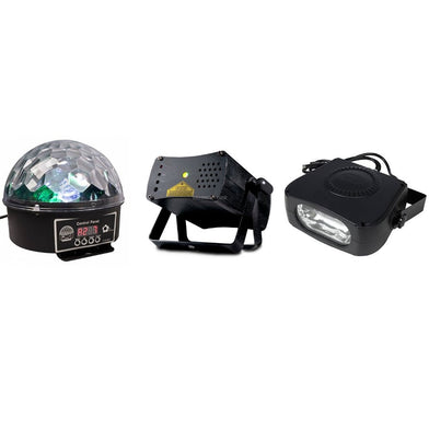 Mini - Disco - Lichtanlage mieten - silentdiscopaket.de